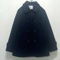 3can4on ピーコート(2)ネイビー シンプル