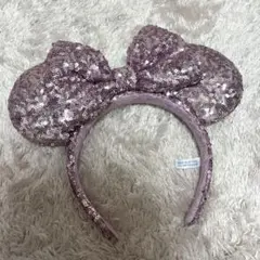 ディズニー カチューシャ ミニー スパンコール