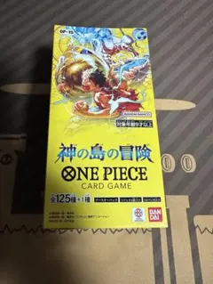ONE PIECEカード 神の島の冒険 BOX【未開封テープ付】 - メルカリ