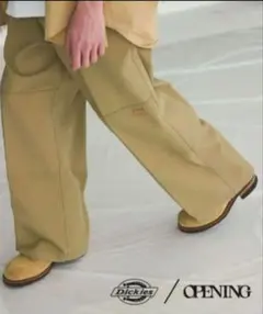 Dickies×OPENINGACT　エクストラバギーダブルーワークパンツ