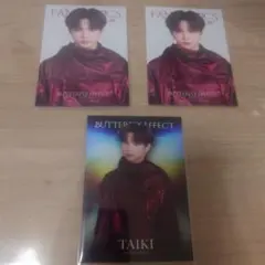 BUTTERFLY EFFECT 3枚セット佐藤大樹