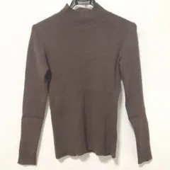 【新品未使用】PAGEBOY ハイネックリブニット ブラウン