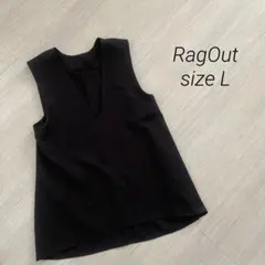 アベイル　RagOut ブラック　ベスト
