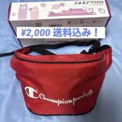Champion ボディバッグ レッドのサムネイル