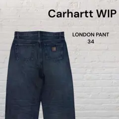 Carhartt WIP デニムパンツ ワイド テーパード インディゴ 美品のサムネイル
