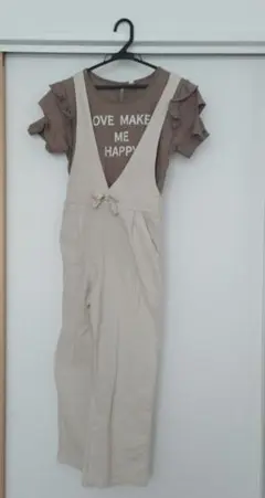 サロペット Tシャツ付き 150cm
