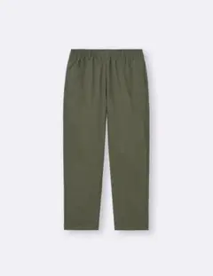 GU シェフパンツ　オリーブカラー