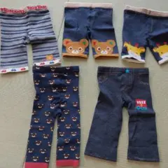 ミキハウス ベビー用 レギンス 80cm まとめて