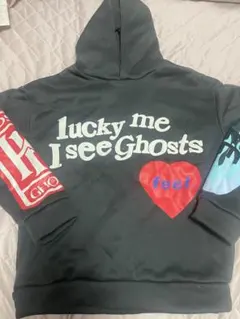 Lucky Me I See Ghosts パーカー ブラック