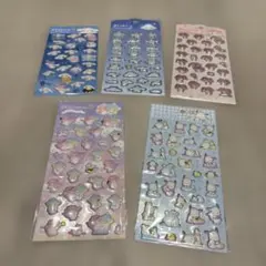 カ*)様 サンリオ キャラクターシール 5枚セット