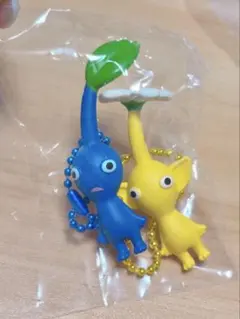 ピクミン マスコット＆フルーツグミ2 ボールチェーン付きマスコット　あか　あおのサムネイル