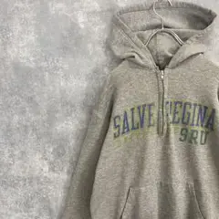 Champion 裏起毛 パーカー グレー ハーフジップ