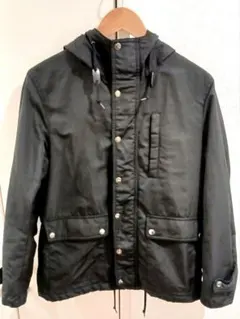 nano・universe　ブルゾン　フード付き ブラック　メンズ　Mサイズ