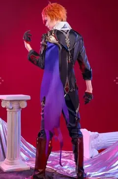 原神 タルタリヤ 三分妄想 コスプレ衣装 XLサイズ フルセット 三分妄想1/3Delusion】原神 Genshin タルタリヤ-Tartaglia シャツ修正