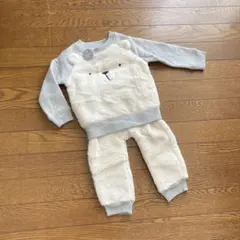 baby GAPトップス&パンツ2点セット　ふわふわくまさんセットアップ