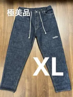 【極美品】SAPEur サプール スケートパンツ デニム インディゴ XL