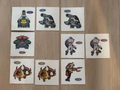 希少　ポケモンパン　デコキャラシール メガ進化【バラ売り可】