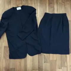 アンサンブルフォーマルスーツ スカート 半袖ブラウス ジャケット レディース M