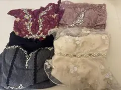 【最終値下げ】キャバ ドレス 4着 新品あり まとめ売り