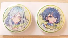 プロセカ 桐谷遥&日野森雫 ローソンコラボ ホログラム缶バッジC おまけつき