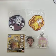 鬼滅の刃 我妻善逸 宇髄天元 ラバーコースター キーホルダー 一番くじ