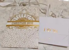 【美品】Dior ショッピングバッグ＆ギフトバッグ セット
