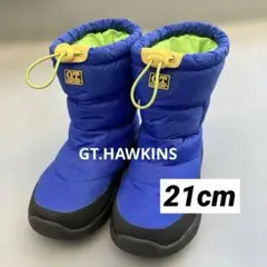 GT. ホーキンス スノーブーツ 21cm 青 長靴 防寒 キッズ