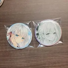 城瀬いすみ ハフアニ 缶バッジ 2個セット - メルカリ