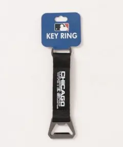 MLB ボトルオープナー型キーホルダー シカゴ・ホワイトソックス 黒のサムネイル