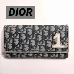 Christian Dior ディオール トロッター 長財布 ナンバー1レザーのサムネイル