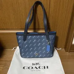 美品coach ホースアンドキャリッジ　トートバッグ 肩かけ　A4