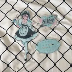 エイリアンステージ スア コラボカフェ メイド アクリルスタンド