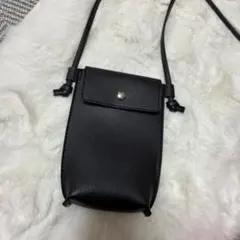 スマホショルダー 黒