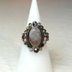 No.3920 ビーズリングハンドメイド(13～15号)