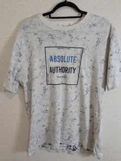 1109 ILL'S XL ペイント スプラッシュ柄 白/青 ストリート系