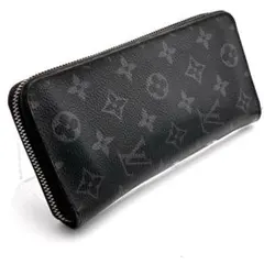 Louis Vuitton モノグラム エクリプス長財布ヴェルティカルブラック