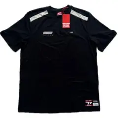 新品 未使用 DIESEL ディーゼル メンズ 黒 半袖 Tシャツ Lサイズ