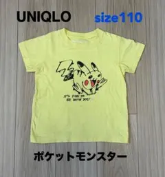 UNIQLO ユニクロ　ポケットモンスター　Tシャツ　110 ピカチュウ