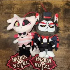 ハズビンホテルへようこそ　おすわりマスコット　ハスク　エンジェル　ラウンドワン