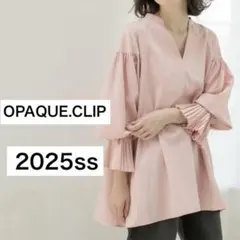 ★2025ss★プリーツキャンディスリーブブラウス