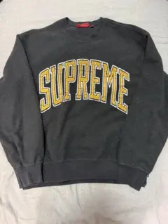 Supreme クルーネック スウェット ブラック