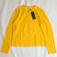 20SS タグ付 マッキントッシュロンドン ジップ カーディガン 黄 38