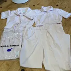 NAGAI LEBEN ピンク 白衣 Mサイズ　ナース服　上下2着セット