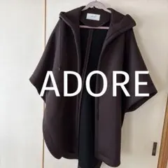 ADORE ブラック ポンチョ ケープコート サイズ38 2026年最新】ADORE レディース ポンチョ・ケープコートの人気アイテム