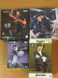 呪術廻戦　フィギュア　まとめ売り　4点セット　人気商品