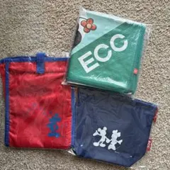 【未開封】ディズニー Disney ECC レジャーシート 他　3点セット