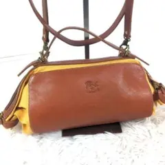 美品 イルビゾンテ キャンディ 2WAY ショルダーバッグ レザー ハンドバッグ