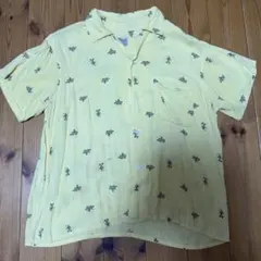 シャツ 中古品 生地は麻と綿が入ってると思います。 涼しい生地です 