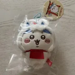 ちいかわ　もぐもぐ本舗　伏見店限定　伏見稲荷なマスコット 《ハチワレ》