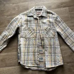 CAMCO チェック柄 コットンネルシャツ 2回だけ着用